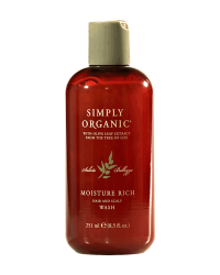 Simply Organic Moisture Rich Wash Shampoo Idratante