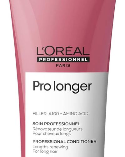 Oreal – Balsamo professionale per capelli lunghi e assottigliati Pro Longer Serie Expert, Formula rinnovatrice, 200 ml