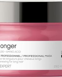 Oreal – Maschera professionale per capelli lunghi e assottigliati Pro Longer Serie Expert, Formula rinnovatrice, 250 ml